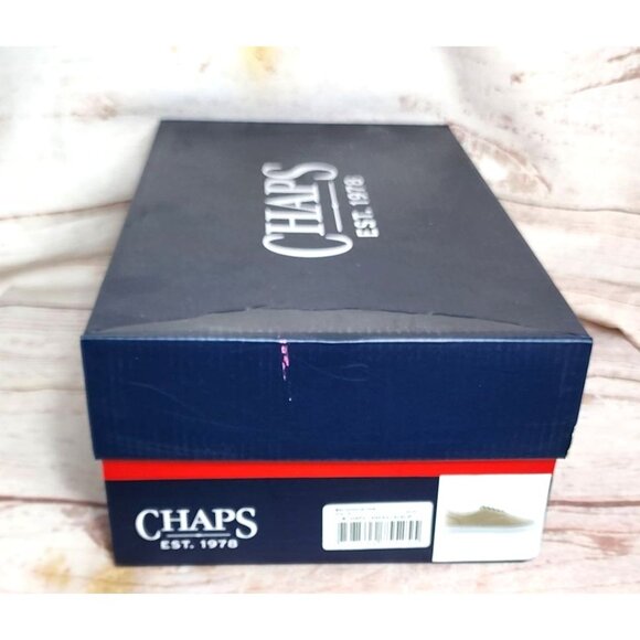 M Chaps Taupe Canvas Lace-Up Low Cut Dress/Casual Shoes – Size 10 Comfortable - Picture 11 of 11